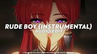 rude boy (instrumental/tiktokremix) || rihanna [edit audio]