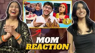 Mom Reaction On Weirdest Indian Street Food | CarryMinati | Bindass Girl 