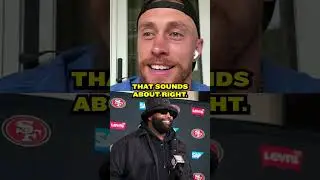 49ers TE George Kittle doesn’t seem too concerned about the Trent Williams holdout