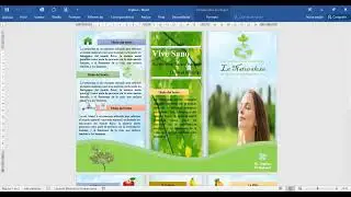 COMO CREAR UN TRIPTICO EN WORD
