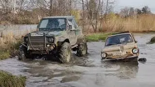 МЕГА-ЗАЗ начинает садится и намокать 