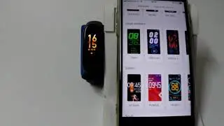 Как изменить циферблат в Mi Band 4