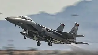 Fixed-Wing Military Aircraft Takeoff & Land - Compilation