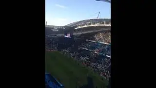 Amazing atmosphere etihad Manchester city