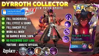 Script Skin Dyrroth Collector - Naraka Flame No Password | Full Effect, Voice | New Patch