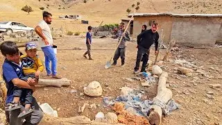 Building a dream: Shahab's purchase of land in the village for the Javad family