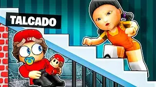 J'ai survécu à la POUPÉE de SQUID GAME sur Brookhaven !