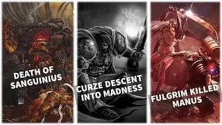 The 7 Primarch Tragedies within 40K Lore