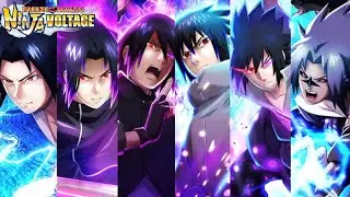 Sasuke Uchiha Ultimate Jutsu Compilation | Naruto x Boruto Ninja Voltage