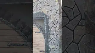 декор стен оформление гаража.мастер Андрей Мамай. #сказочнаямастерскаяколесникова #творчество #sta