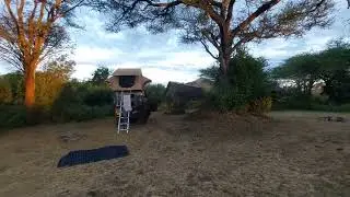 Evening in Chyulu Gate Campsite