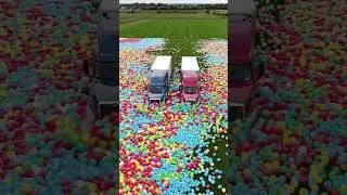 Thousands of Balloons vs Monster Trucks! 💥🎈 