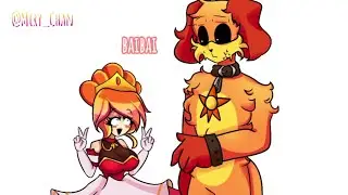 Baibai 😃✌️//Dogday and Gisselle [OC]