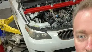 The BMW M5 live stream