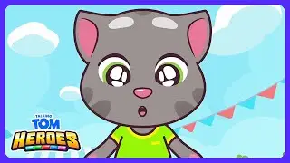Talking Tom - La jumelle maléfique d'Angela | Dessins Animés | WildBrain Arène d'Action