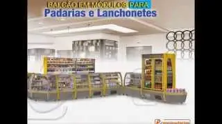 Balcão refrigerado para Lanchonetes e Bares