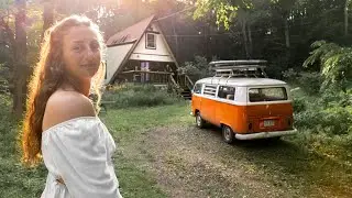 Moving into an Old A-Frame Cabin