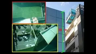 PISCINA INCREIBLE suspendida de CRISTAL👀   a 30 METROS del suelo🤸‍♂️ en Peñiscola Castellon