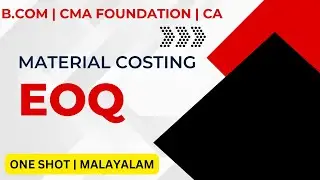 Mastering Economic Order Quantity | Cost Accounting