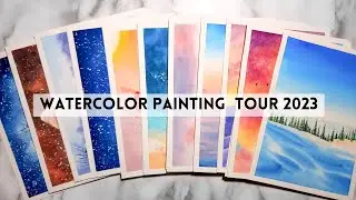 Watercolor Painting Tour 2023