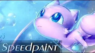 Mew SPEEDPAINT (Pokemon) Bubbles