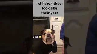 children that look like their pets
