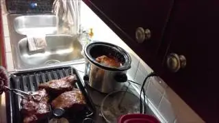 Barbecue Spare Ribs Slow Cooker Recipe