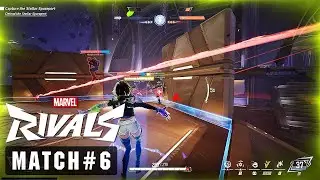 MARVEL RIVALS | MATCH 6: NO VANGUARD? | MULTIPLAYER GAMEPLAY 4K60FPS