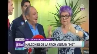 Halcones de la FACh visitaron programa Mucho Gusto