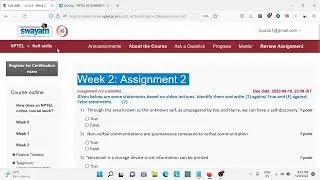 NPTEL SOFT SKILL ASSIGNMENT WEEK 2 ANS