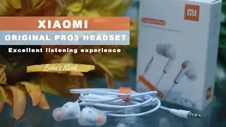 XIAOMI ORIGINAL PRO 3 HEADSET UNBOXING