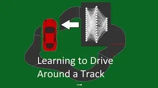 AI cars learn to Drive with NeuroEvolution