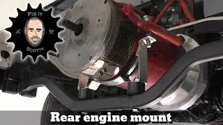 VW Bus Electric Conversion Part 13: Fabricate the Rear Motor Mount #evconversion