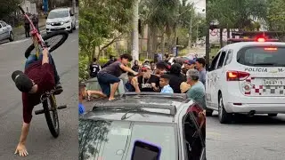 ENCONTRO DE BIKE NA T12 | DEU RUIM