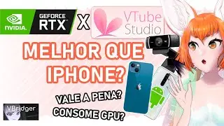 Comparação COMPLETA da NVIDIA com todos os outros trackers do Vtube Studio!