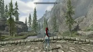 TESV Animation Dark Souls Style 2H Weap