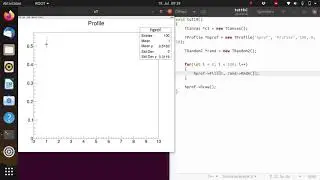 CERN ROOT Tutorial 21: Plotting Histograms with TProfile