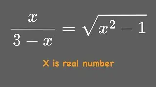 Math Challenge | I Created A Radical Equation