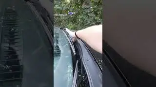 ЗАВОДСКОЙ КОСЯК,НОВАЯ ЛАДА ГРАНТА! ПЛАВИТСЯ НА СОЛНЦЕ! 