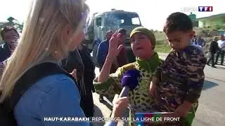 Haut Karabakh, reportage de TF1 sur la ligne de front. Nagorno Karabakh, report on the front line.