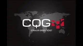 CQG QTrader Order Ticket