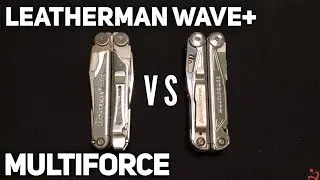 Leatherman Wave+ and Ozark Trail Multiforce Multitool Comparison