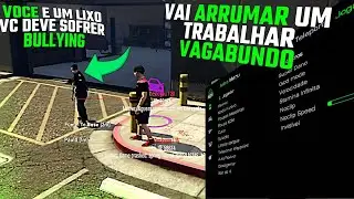 CRASHEI O PAI DE FAMILIA NO GTA RP COM ASTRA MENU "FICOU BRAVO KSK