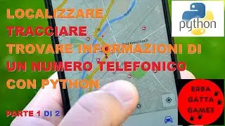 Python - Come LOCALIZZARE un numero di telefono