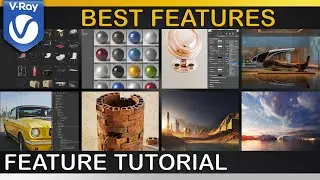 V-Ray | 8 BEST FEATURES in V-Ray 5 | COSMOS, LightMix, Composite, Randomizer, Additive Domelights
