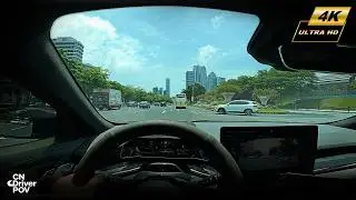City center to the suburbs | No Background Music | 4K POV | No Dialogue | Canton Fair Complex |ZEEKR