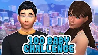Meeting Baby Daddies in The 100 Baby Challenge | The Sims 4 - part 8