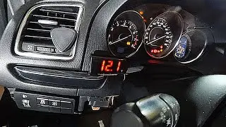 Установка нового вольтметра в мазду #автозвук