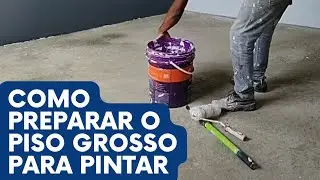 Como Preparar Para Pintar Piso de Cimento Grosso