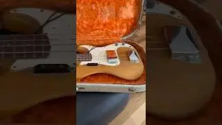 1966 #unboxing #pbass #fender #precisionbass #vintage @pinosaracini